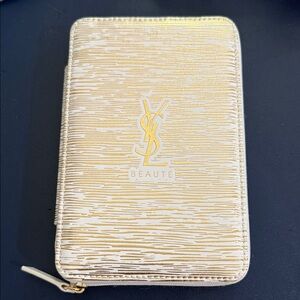 Yves Saint Laurent Gold and Cream Make Up holder